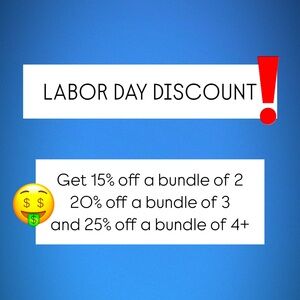 Major Labor Day Sale‼️